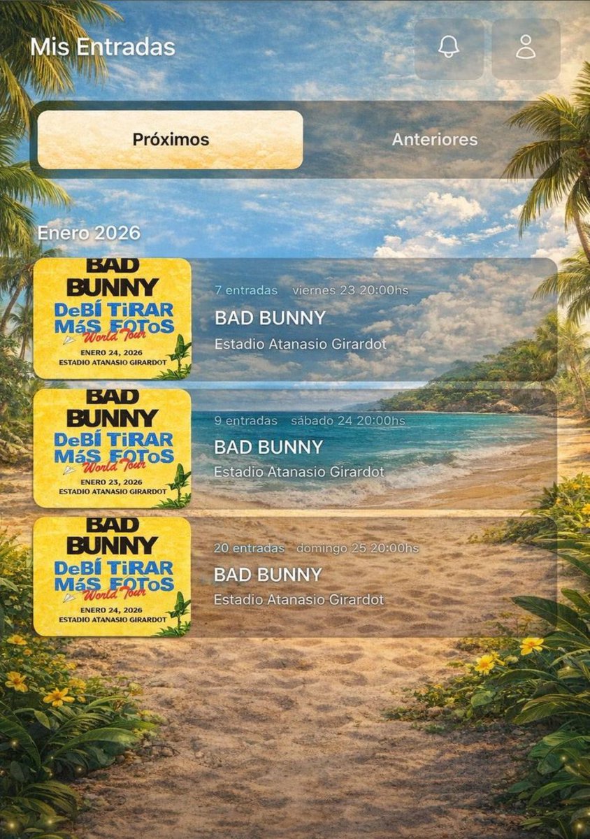 williampleon's tweet photo. FALTAN 10 DÍAS Oigan! Tengo varias localidades para bad bunny las tres fechas disponibles 🤩✅!!!

Info acá 3235923136 - 3208105242 si estás en Barranquilla, Medellín o Bogotá podemos hacer trato presencial ✅ https://t.co/sKzVHzwyS4