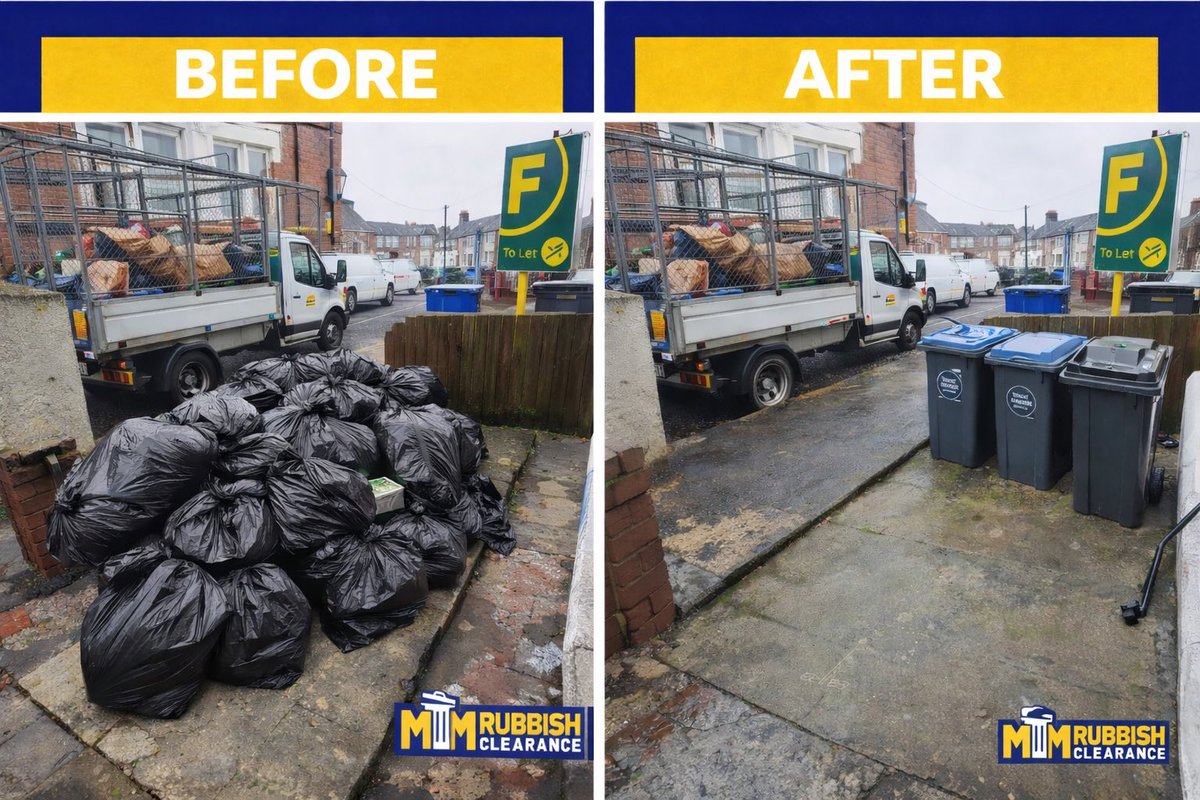 Before ➝ After in one visit.
Fast, licensed, and fully compliant rubbish clearance across North &amp; Central London. No skips. No stress. Just results. ♻️🚛

mm-rubbishclearance.co.uk