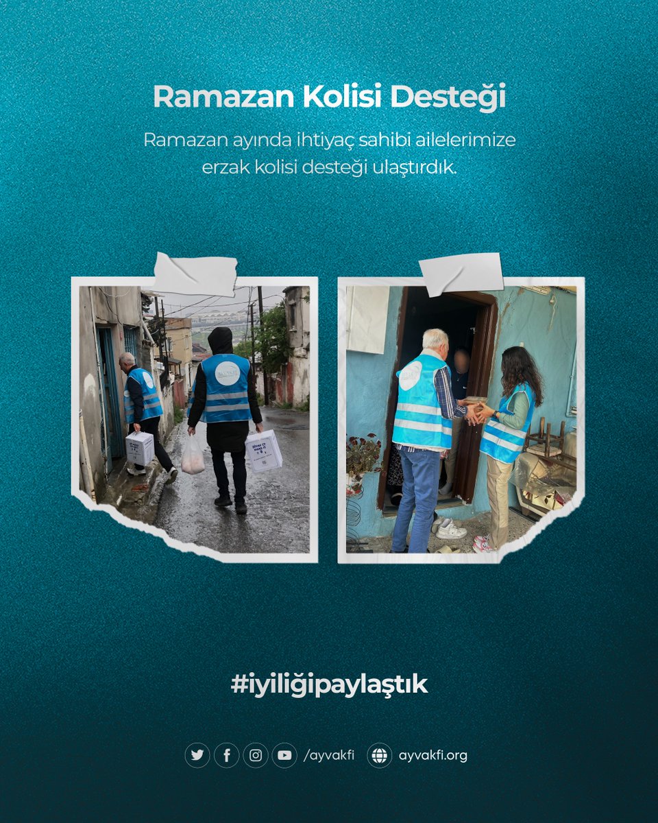 AYVAKFI's tweet photo. Sevgiyle Paylaştığımız Bir Yıl: 2025 🤍

Ay Vakfı olarak bu yıl da hayatlara dokunmanın heyecanını yaşadık!

#sevgiylepaylaştık #iyiliğipaylaş #ayvakfı https://t.co/QvHDA7KY38