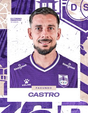 🟣🟣/ NUEVA INCORPORACIÓN EN DEFENSOR SPORTING.

➡️Facundo Castro es nuevo jugador de Defensor Sporting.

📌Un jugador que salió del club, juega de puntero por derecha pero también se lo puede ver por izquierda y de mediapunta.