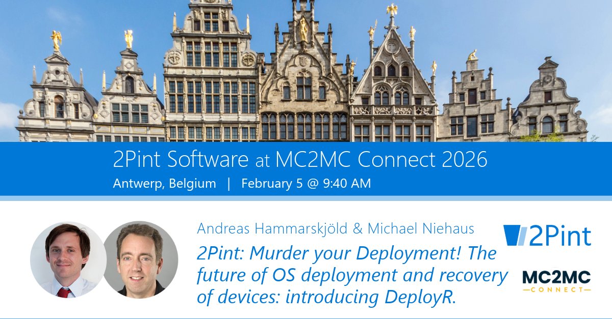 2Pint Software tweet media