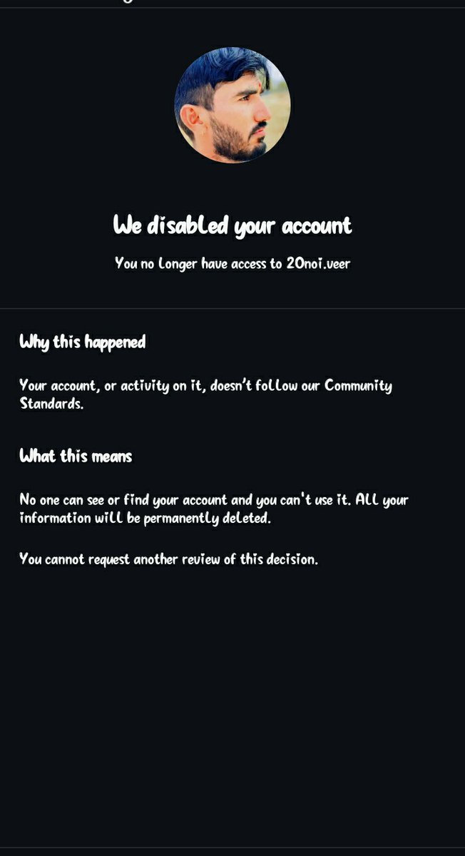 GGajendera's tweet photo. @instagram Dear Instagram team 

Please help 🙏 

  My Instagram account has been disabled without any reason....and i
am not break any rules of Instagram 🙏 so please i request you please check my account again and back me as soon as possible 

My account link 20noi.veer https://t.co/BaGEbyrb5S
