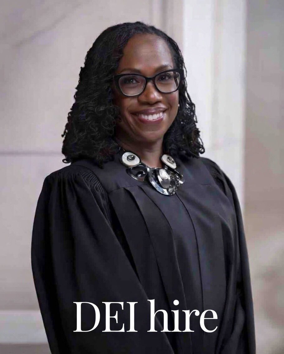 FFT1776's tweet image. A Rigged election resulted in an illegitimate Supreme Court Justice appointee.

Remove Justice Ketanji Brown Jackson from SCOTUS.