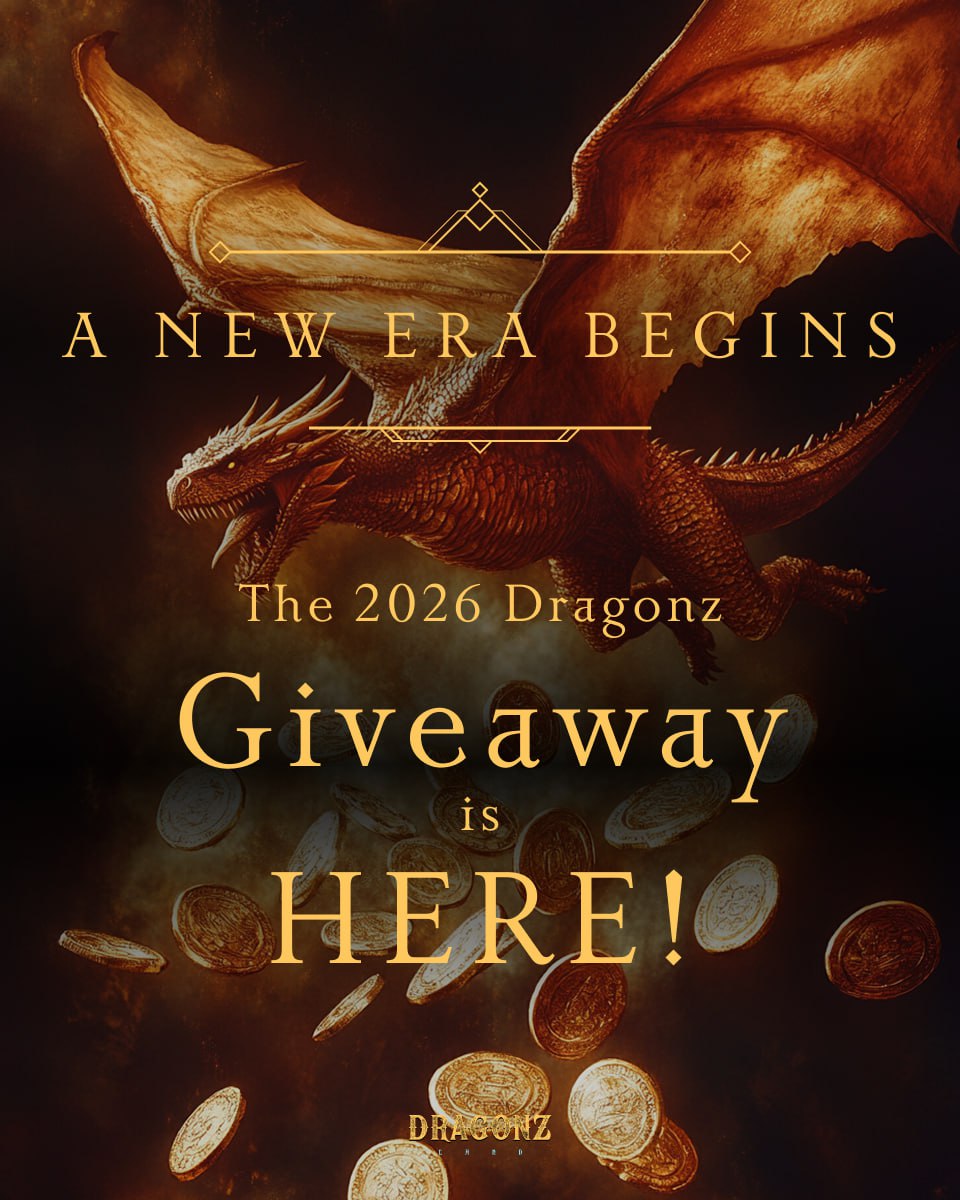 dragonzlandx's tweet image. 🎆🐉 2026 NEW YEAR GIVEAWAY! 🐉🎆

Ring in the new year with legendary loot! 6 winners will claim:

💰 100,000 $DRAGONZ (split between 3 champs)
🎁 1x New Year Chest
🎯 2x New Year Resolution Chests

How to enter:
1️⃣ Like ❤️
2️⃣ Retweet 🔁
3️⃣ Drop your wallet ⬇️

🔥 Ends Jan 18,…