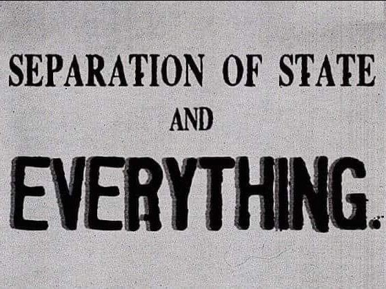 Have a terrific Tuesday Colorado!

Government does not need to get involved in every aspect of our lives. 

Government only exists for very specific reasons. 

The State should stick to the basics: Infrastructure, courts &amp; law enforcement, and that's about it. 

We don't need