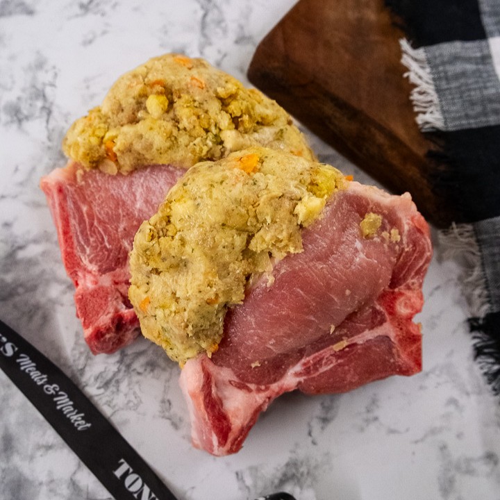 Tony's Stuffed Pork Chops are a weeknight classic that are ready for the oven. Quick, easy, and delicious.

On sale January 13–14 only for $4.98/LB (reg. $8.98).