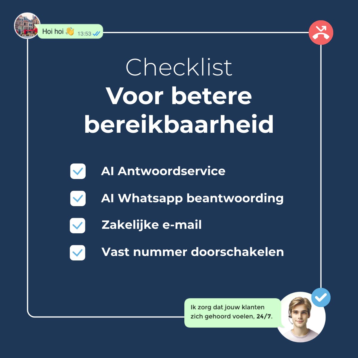 Places_nl's tweet photo. Beter bereikbaar? Met een paar slimme basisinstellingen maak je het voor klanten net wat makkelijker om contact op te nemen. https://t.co/RhJwj0uZTE