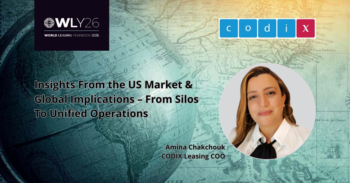 The future of auto &amp; equipment finance is unified operations. With high rates and rising complexity, leasing, and floorplan finance can’t operate in silos. Integrated platforms deliver speed, resilience, and competitive edge. Read our article - WLY2026. 👇
codix.eu/en/company/sto…