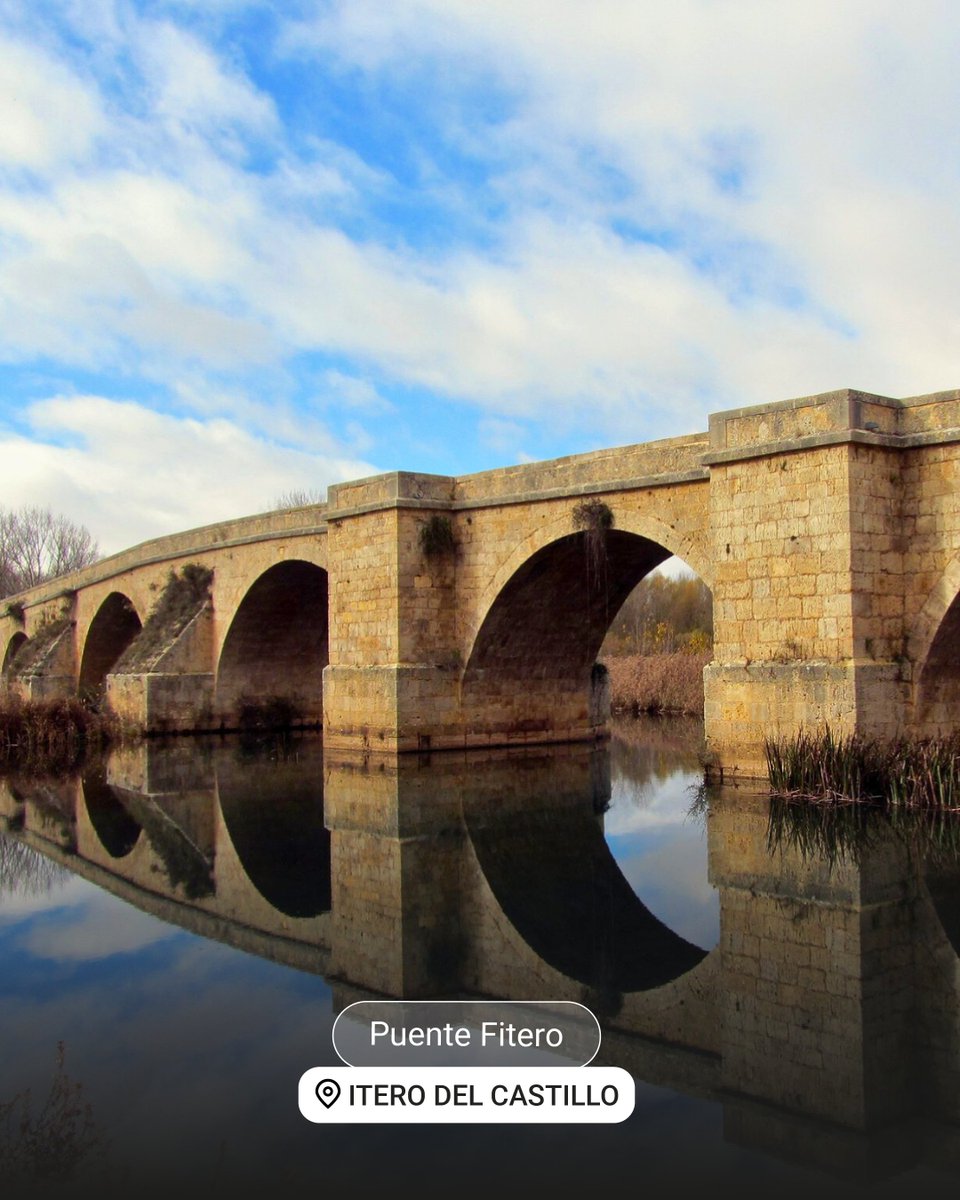 BurgosTur's tweet photo. 4️⃣ Ruinas de San Antón (#Castrojeriz) arcos góticos abiertos al cielo y mucha historia 🕊️

5️⃣ Centro Iacobeus (#Castrojeriz) descubre los símbolos y el legado del Camino 📖

6️⃣ Puente Fitero (#IteroDelCastillo) une Burgos y Palencia con pura belleza 🌉 https://t.co/oqx0KOCVSB