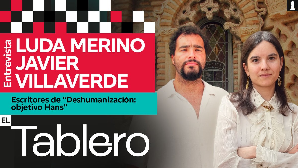 Para quien tenga interés, nueva entrevista junto a <a href="/fj_villaverde/">Javier Villaverde</a> sobre nuestra novela "Deshumanización: objetivo Hans". Con <a href="/menoscanas/">Laura Arroyo</a> en <a href="/ElTablero_TV/">El Tablero | Canal Red</a> <a href="/CanalRed_TV/">Canal Red</a> 

youtube.com/watch?v=_OZS0N…