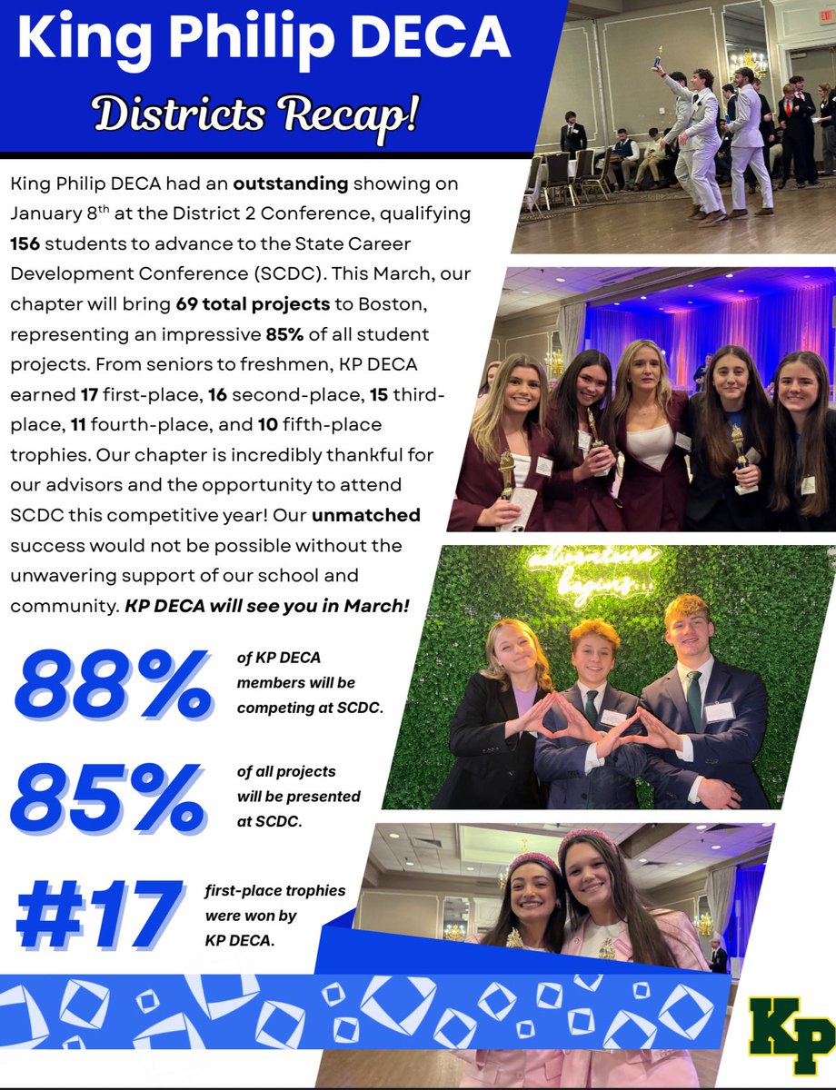 King Philip DECA tweet media