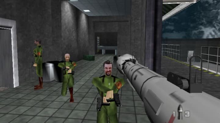 GQ_Patterson's tweet photo. 007 Golden Eye 64🔥🎮💯 #pattersongamers #viralreels #nintendo64 #streamer #viral https://t.co/w6T9sKub8d