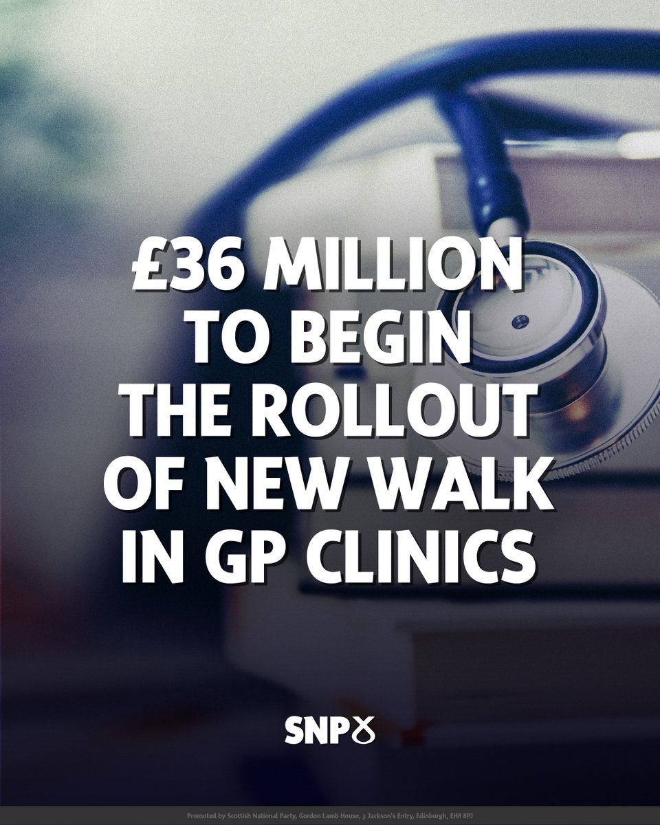 theSNP's tweet photo. We're committed to ending the 8am rush and making it easier to see a GP at a time works for you. https://t.co/LlGXJsgz3Q