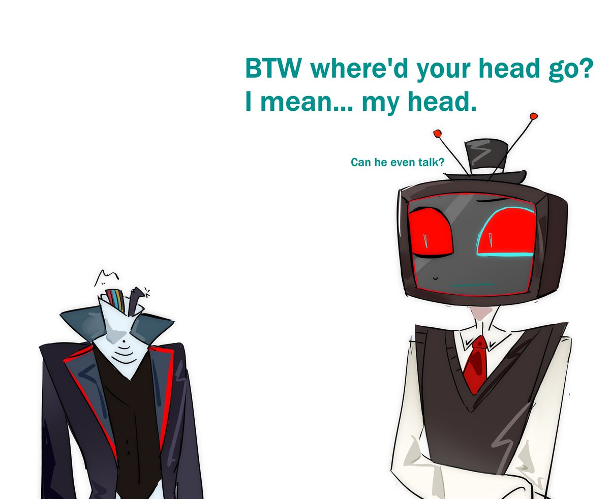 kouxiaotwt's tweet image. where's your head？
#HazbinHotel 
#HazbinHotelVox