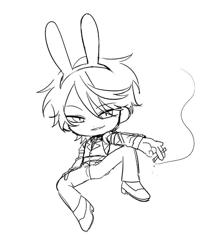 시즈마 군도 그리긴 했는데
자세가 너무 
불 량
하셔서