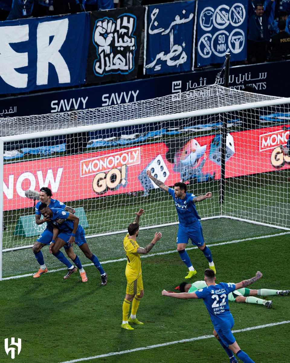 TheoHernandez's tweet image. The derby stays home.
Let’s go, @Alhilal_EN! 💙