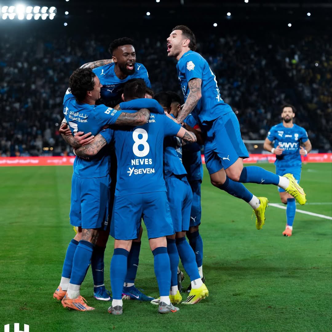 TheoHernandez's tweet image. The derby stays home.
Let’s go, @Alhilal_EN! 💙