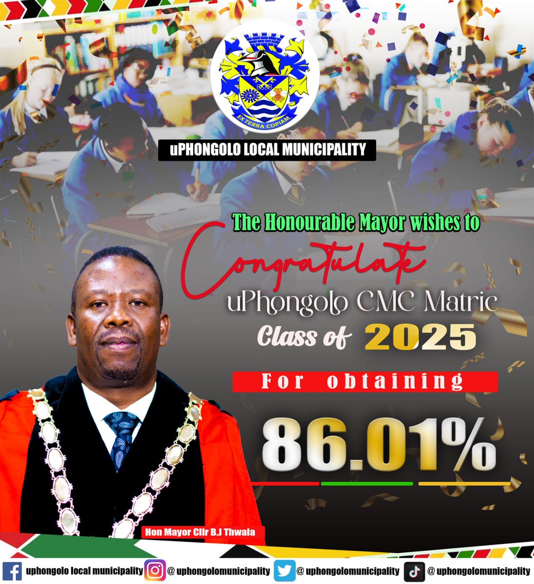 uPhongolo Municipality tweet media