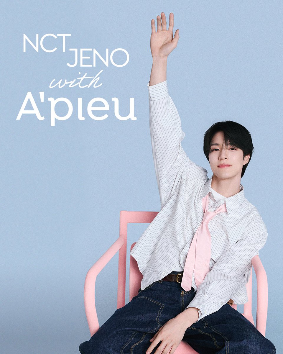 NCTDREAMCENTER's tweet photo. 260113 NCT DREAM #JENO for A'pieu

@Apieu_official 
#NCTDREAM @NCTsmtown_DREAM https://t.co/9hwoBIEmyg