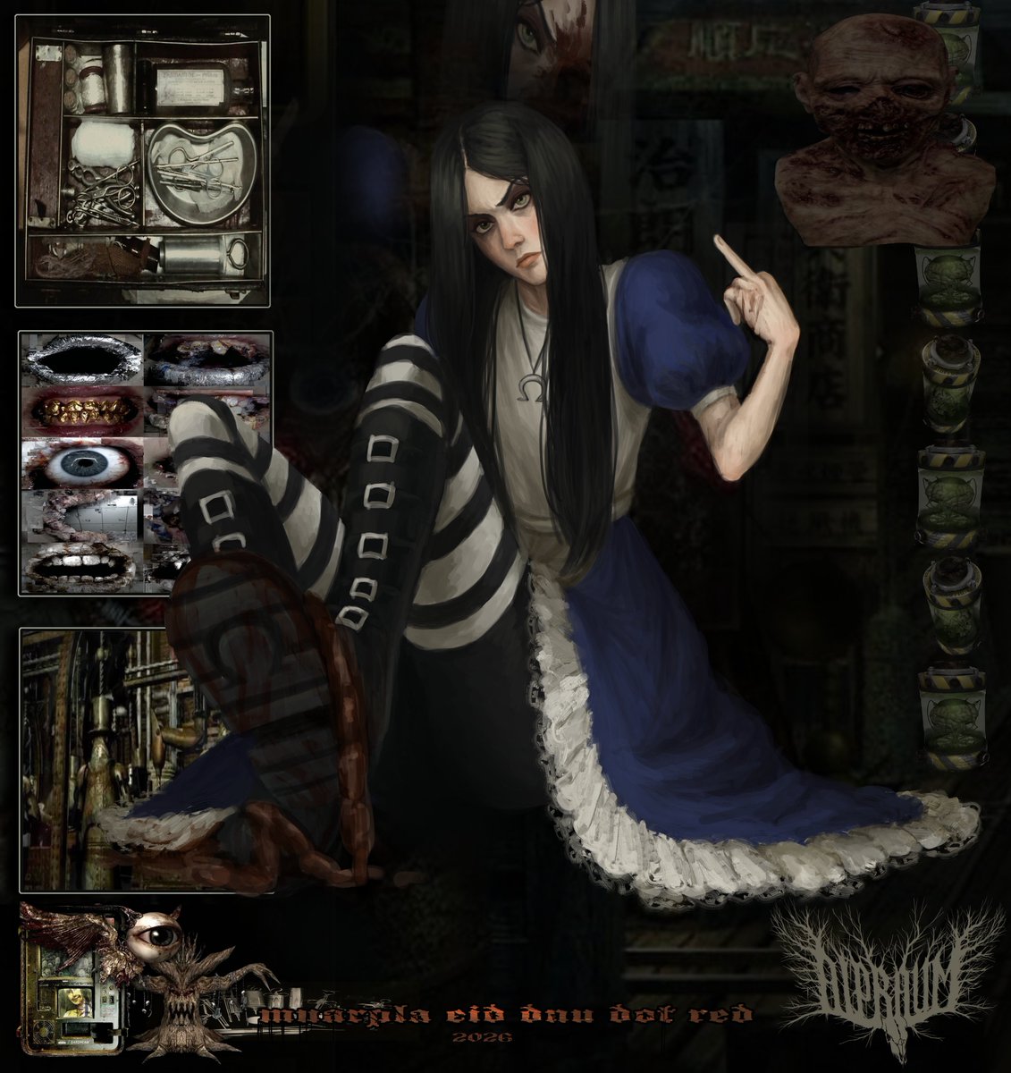 alpraum's tweet image. ⠀⠀⠀⠀⠀
⠀⠀⠀#alicemadnessreturns
⠀⠀⠀⠀