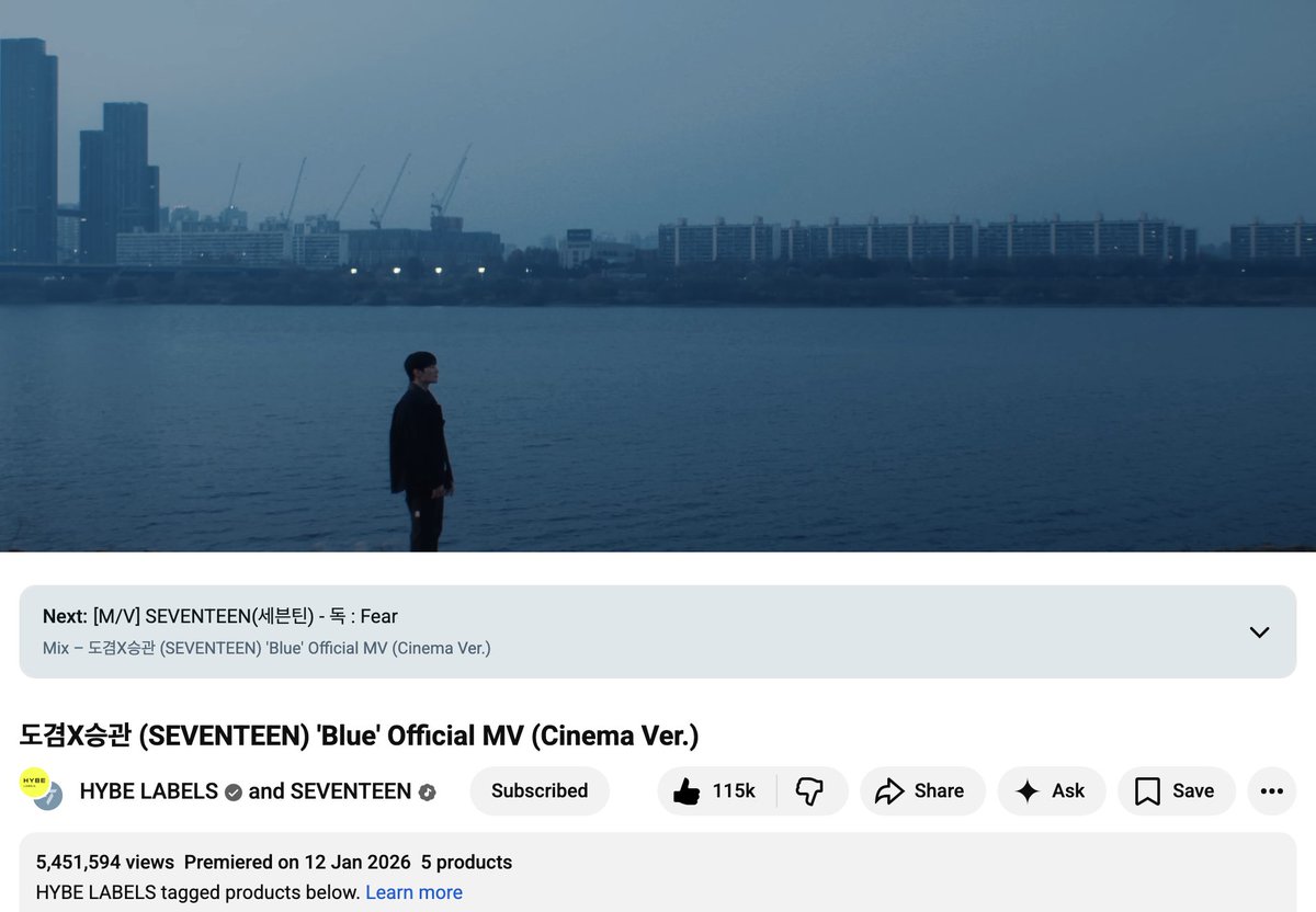 don’t forget our night routine before going to sleep pls 🙏
👉you can stream Blue on YT while brushing your teeth and doing skincare!
👉watch 4 more vids (die with a smile cover, 4mins of dokyeom's lee mujin guesting, 4mins of seungkwan's bibbidi bobbidi boo, and any audio track