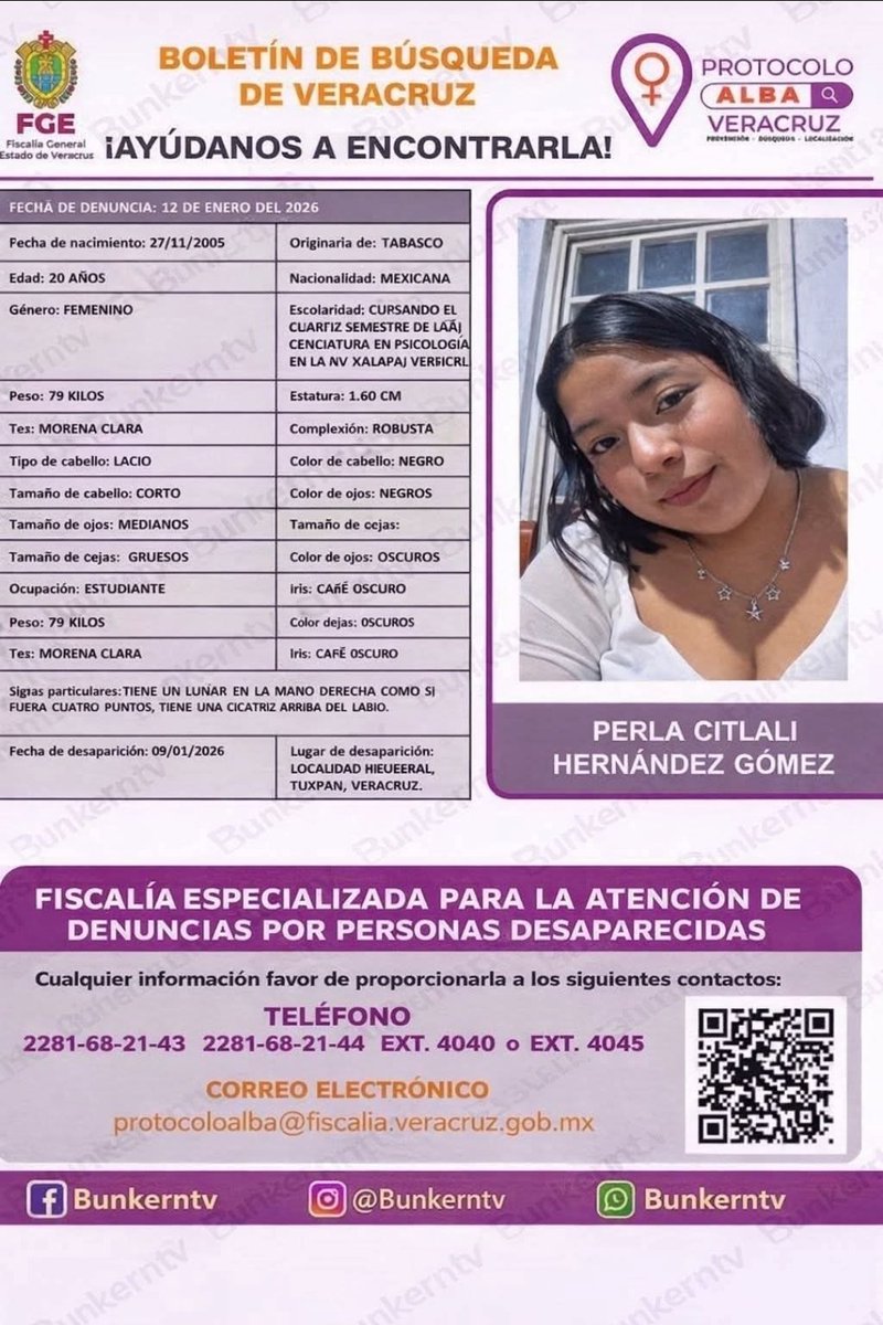 DaliaMRocha's tweet image. Por favor RT #Tuxpan #Veracruz  @doc_eva @PrincessPrian @FGE_Veracruz @DCecol @La_War @AliciaAlarcon @inakimanero @JoelSaucedo @Mr_Civico @maguie_gonzalez @MorenaMia25