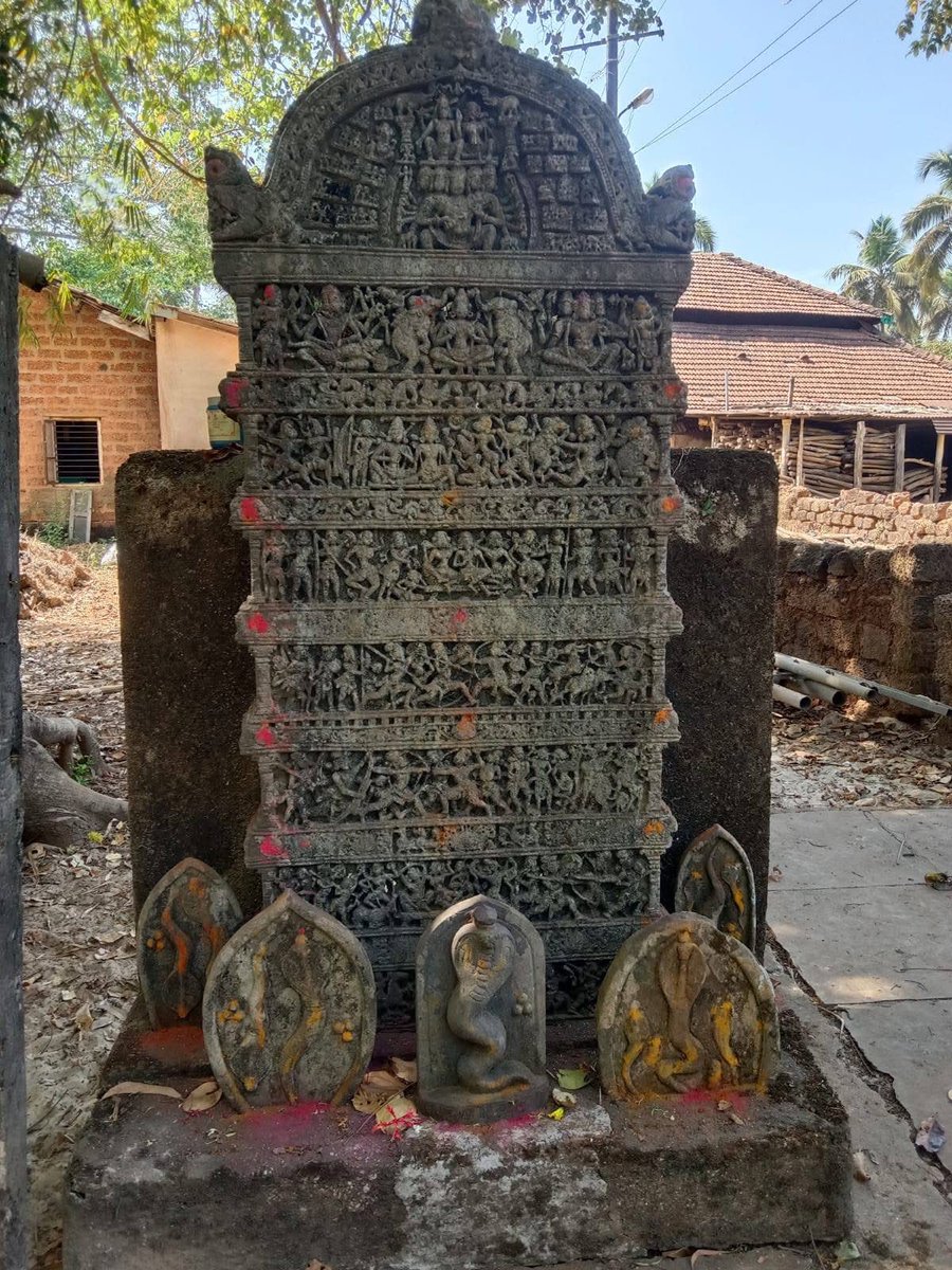 swamin400's tweet photo. One  village in Uttara Kannada has one of the most unique depiction of #Ramayana in the form of a Veeragallu . 

Hope we can preserve it with care and pride  

Hubbangeri , Kumta Taluk

Has someone seen this in person ? 

Pc : Mr Geoff Murray 

@HKPatilINC @gssjodhpur @nsitharaman @osd_cmkarnataka @dcuttarakannada  @ChristinMP_ @XpressBengaluru @PMOIndia