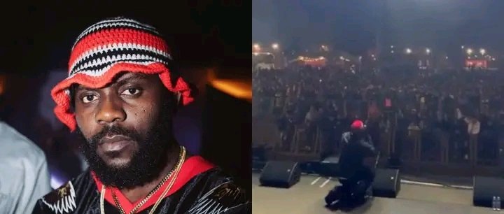 AFCON 2025: Crowd Reacts As Odumodu Blvck Urges Moroccans To Support Super Eagles

 Odumodu Blvck is excited about the Super Eagles’ upcoming match against Morocco in the Africa Cup of Nations (AFCON).

He performed at a fan zone event in Rabat, Morocco, on January 11.
#AFCON2025