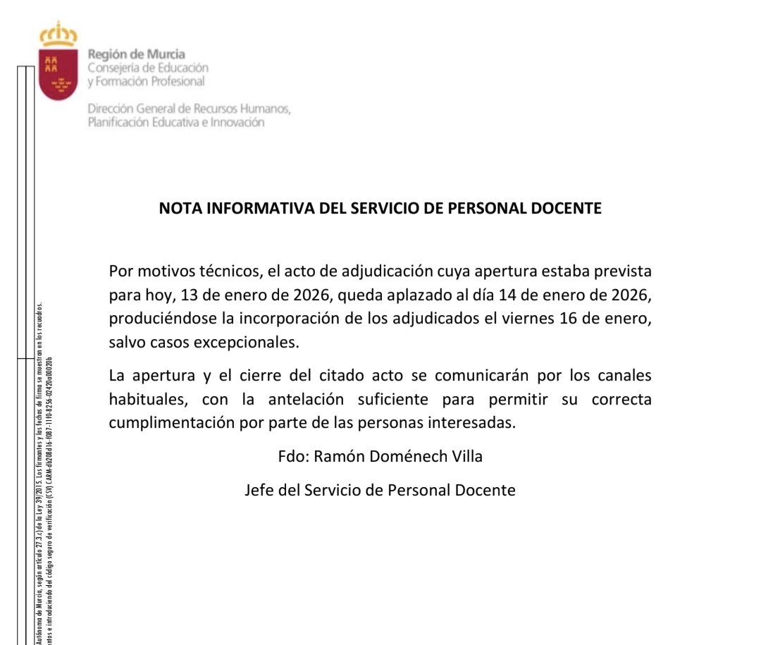 Diario de un Interino No Preferente tweet media