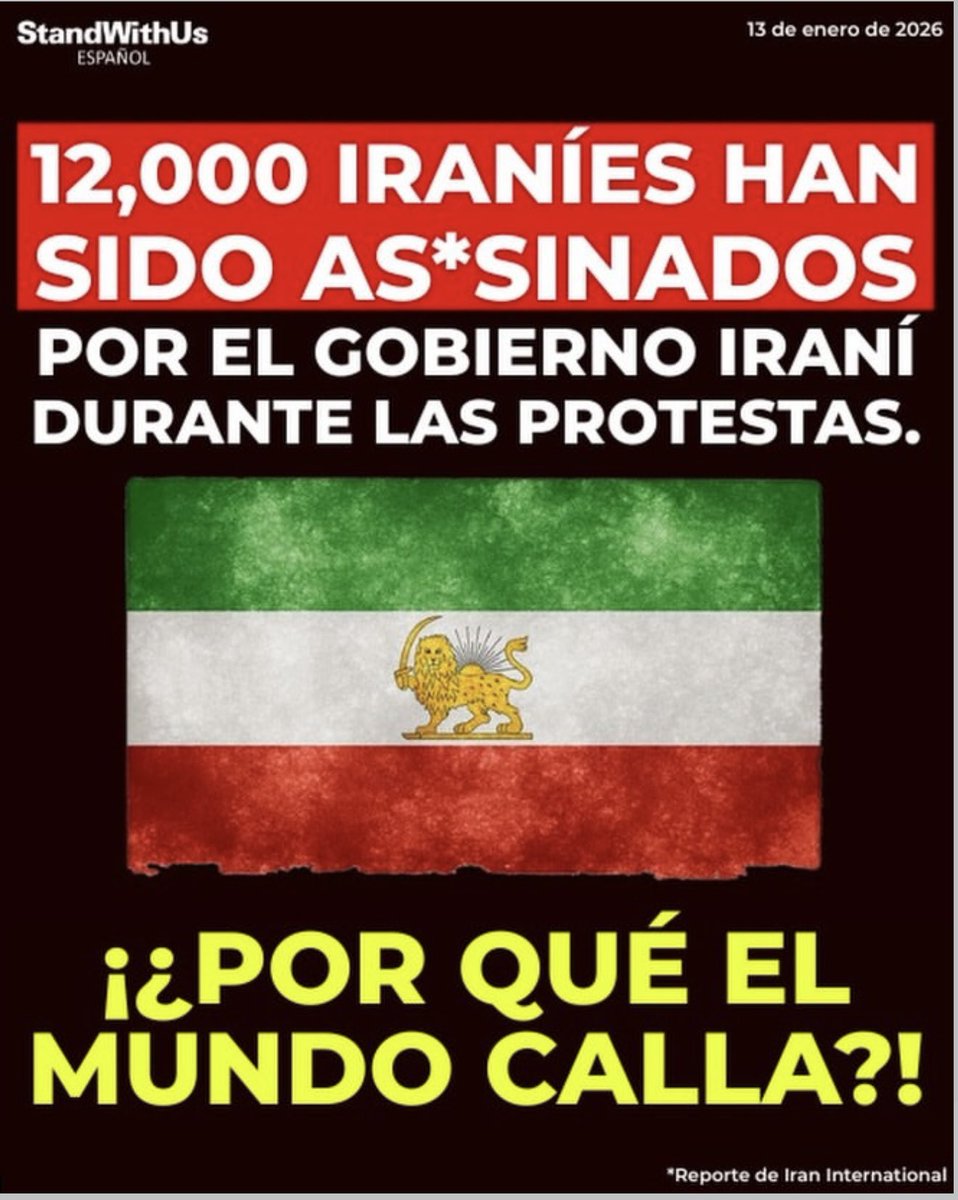🚨🚨🚨 URGENTE ‼️ 
¿Dónde está el mundo?

Free_Iran 🇮🇷