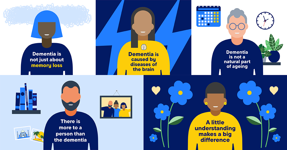 Make 2026 the year you learn more about dementia and the small ways you can help.

Dementia Friends is about using your awareness to do simple, everyday things that matter - helping people with dementia live their lives to the fullest.

Join us today: dementiafriends.org.uk