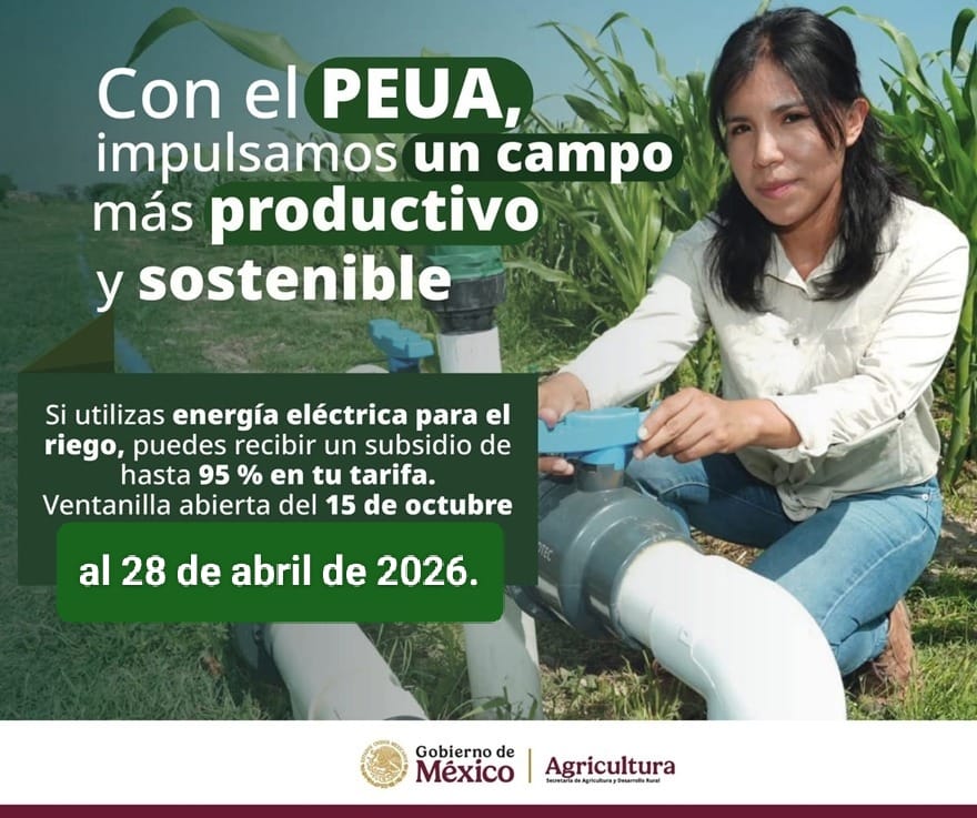 AMIGO PRODUCTOR TIENES HASTA EL 28 DE ABRIL  EN LA INSCRIPCIÓN Y REINSCRIPCIÓN AL PROGRAMA DE ENERGIA PARA EL CAMPO NO TE QUEDES FUERA ACUDE  A LA REPRESENTACIÓN DE LA SECRETARIA DE AGRICULTURA Y DESARROLLO RURAL EN DURANGO,  
D.D.R Y CADERS ACUDE YA
<a href="/JulioBerdegue/">Julio Berdegué</a> <a href="/ismaelayala7/">Ismael Ayala Salazar</a>