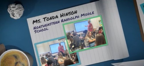 Northeastern Randolph Middle School tweet media