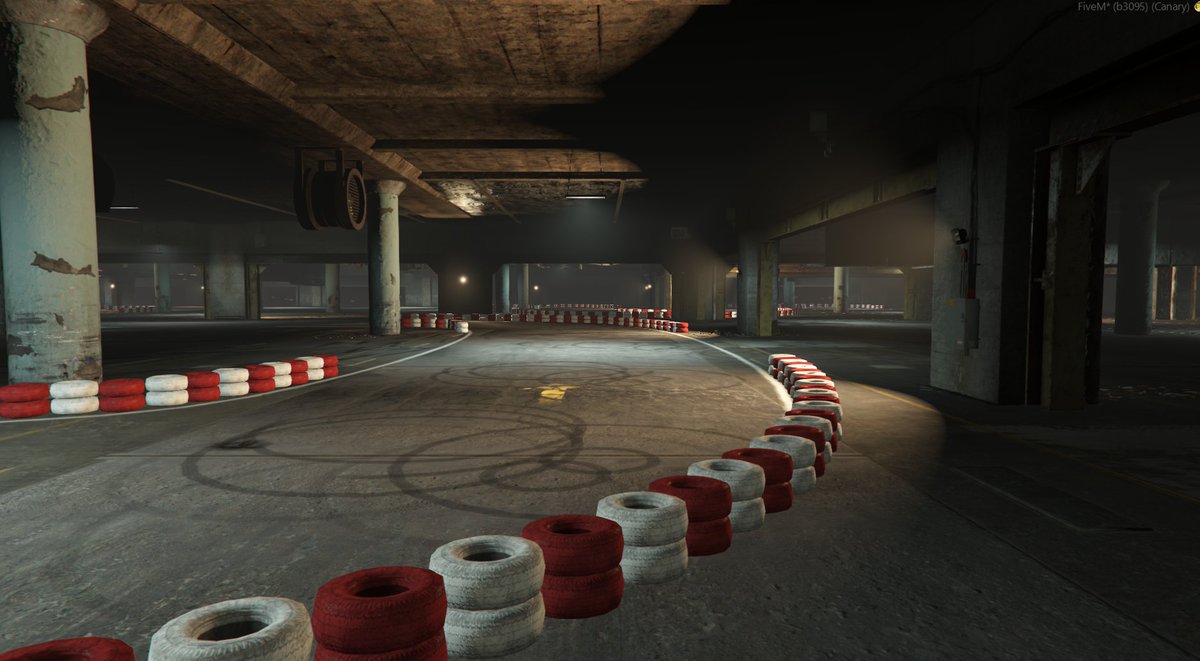 Un tout nouveau parking souterrain arrive sur #DiamondCityRP ! Pour nos drifteurs qui font chauffer la gomme ! 🔥