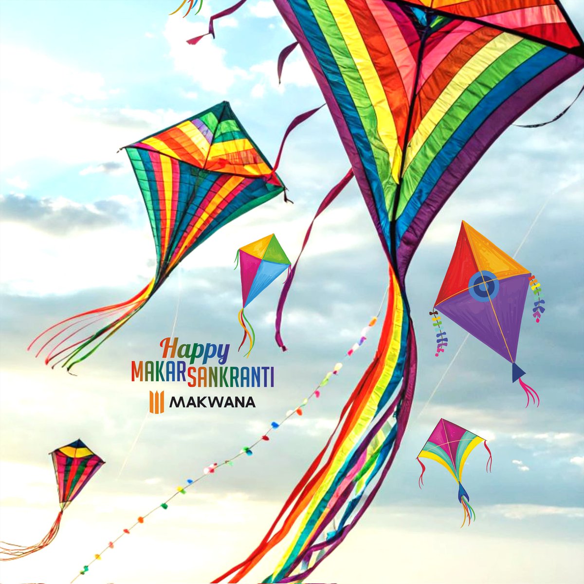SOLEOPULENCE's tweet photo. Wishing you sweet moments, bright days, and soaring dreams.
Happy Makar Sankranti!
Happy Pongal!
Happy Lohri! 
~ MAKWANA https://t.co/SlPvB2VIkF