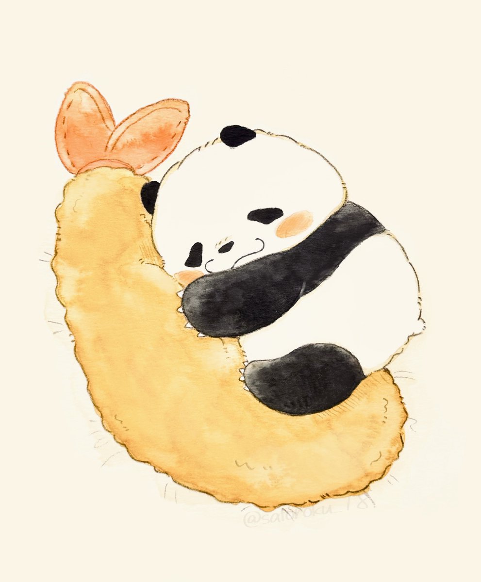 satoroku_18's tweet image. ふわふわのえび🍤