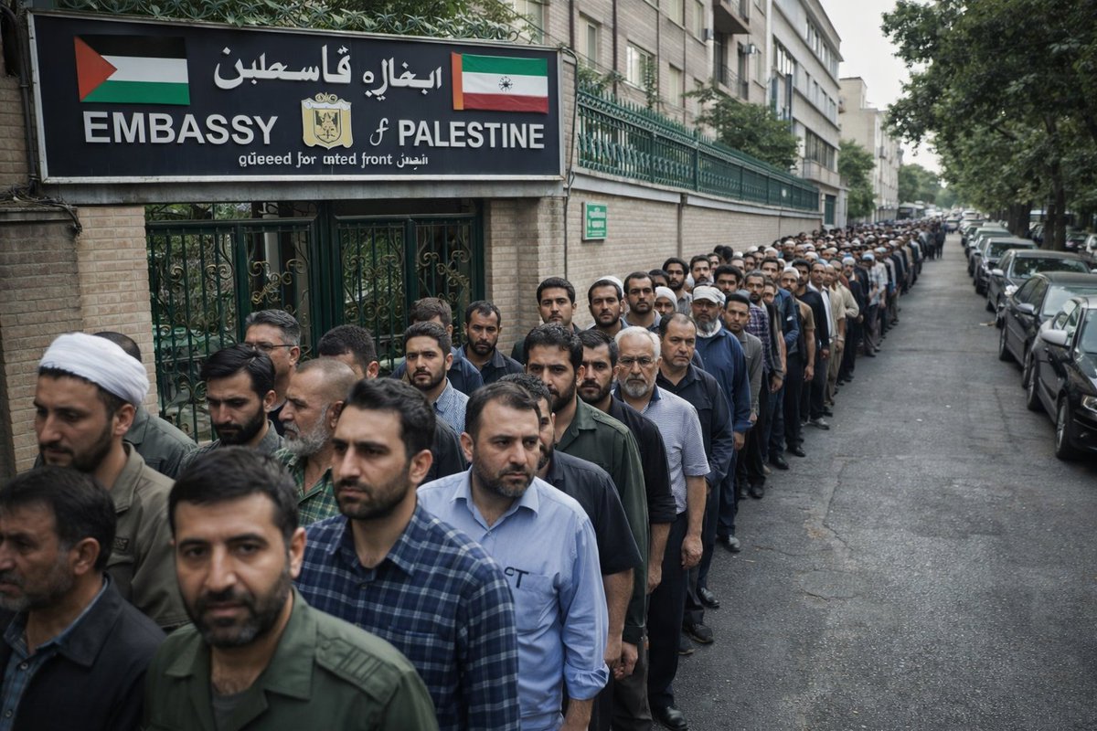 DavidMKeyes's tweet image. 🚨 92 million Iranians simultaneously apply for Palestinian citizenship so someone might say a fucking word about what's happening to them