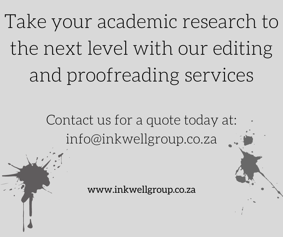 InkwellGroupZA's tweet photo. #editing #editingservices #proofreading #proofreadingservices #accuracymatters #AcademicExcellence #academicresearch #writing Visit us at: https://t.co/y8byDsX8G8 https://t.co/Qq0uQeg8m4