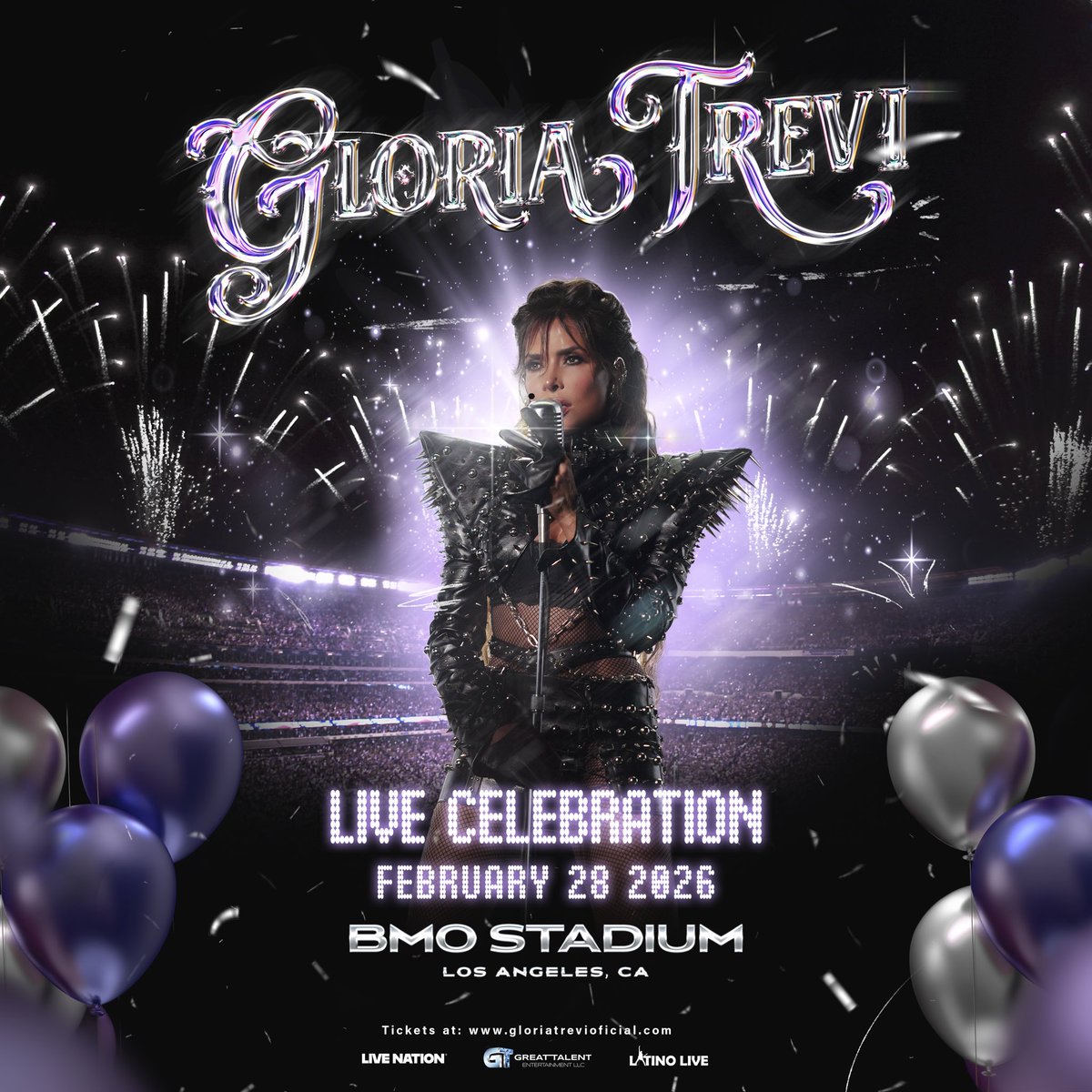 46 Days til #LiveCelebration 🇺🇸✨🏟️ <a href="/GloriaTrevi/">GloriaTrevi</a> 

🎫 at gloriatrevioficial.com