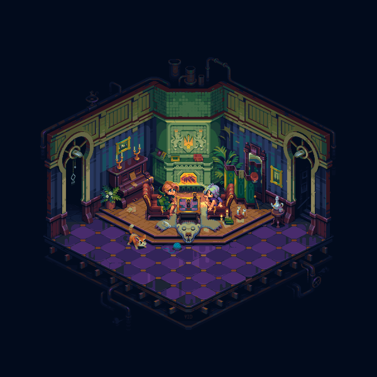 Hi #PortfolioDay #pixelart #pixelartist #pixel