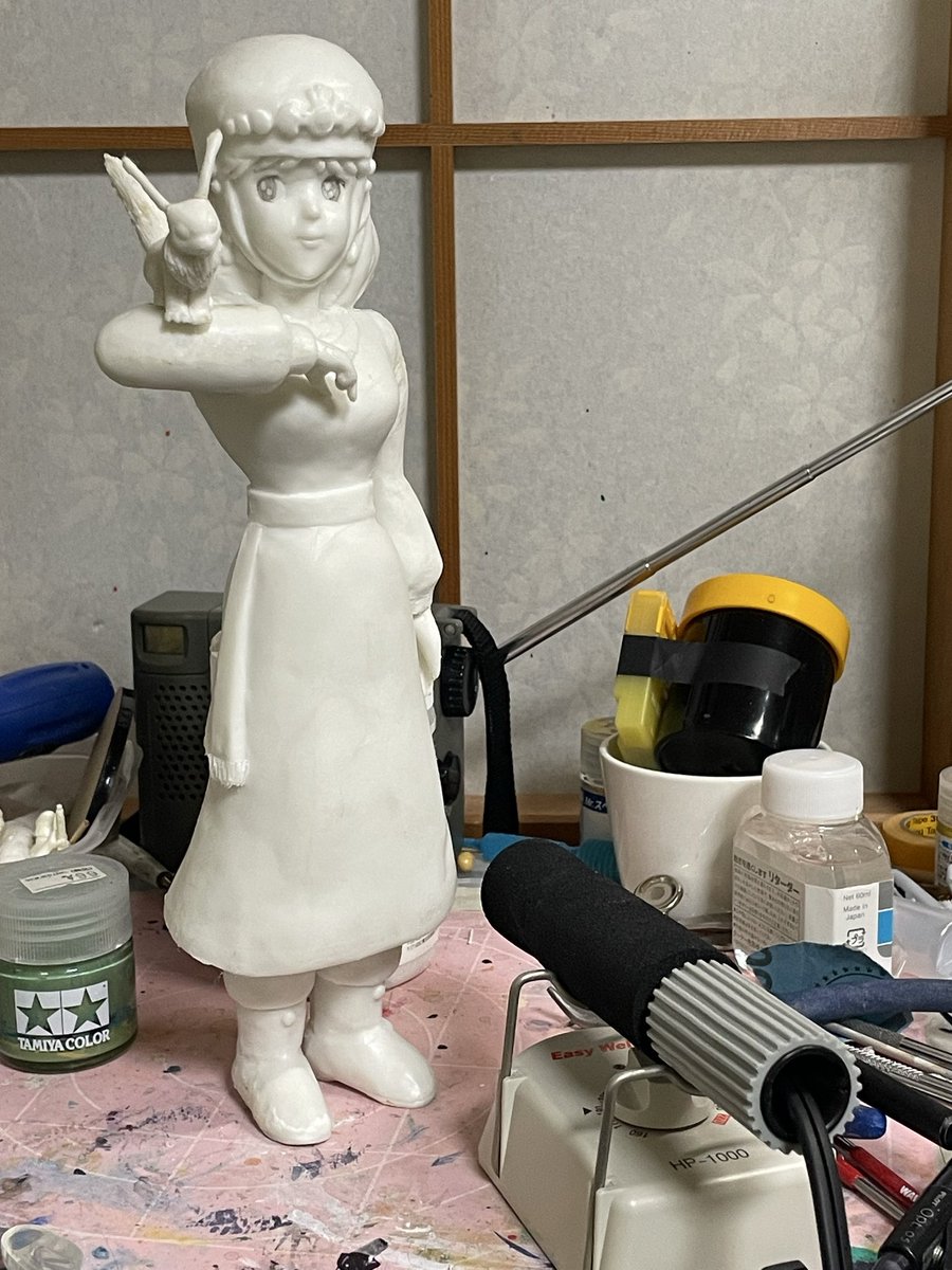 ツクダホビー ジャンボフィギュア ナウシカ 30センチくらいある大物