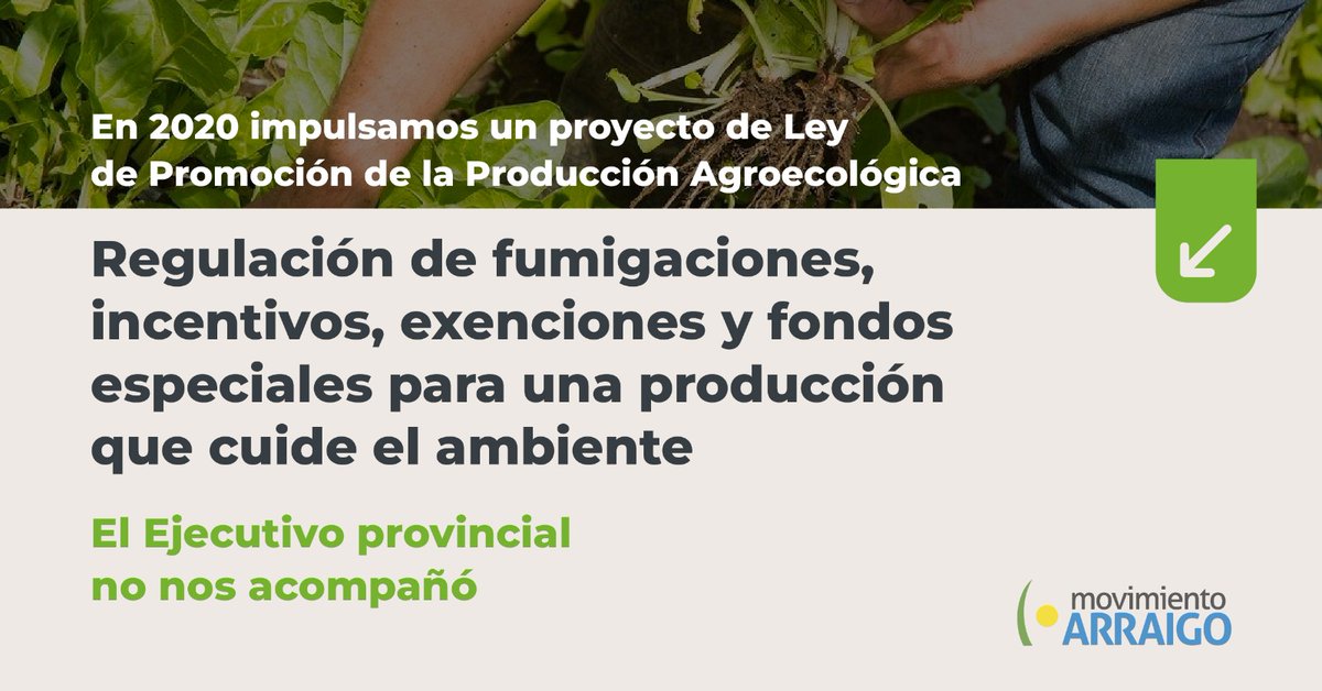 La aplicación de agroquímicos necesita una regulación urgente en la Provincia de Buenos Aires. Así lo considera la Corte Suprema bonaerense, que ordenó suspender fumigaciones en Tandil y Rauch tras un reclamo de vecinos y así también lo creemos desde <a href="/movarraigo/">Movimiento Arraigo</a>.

Fue por eso que
