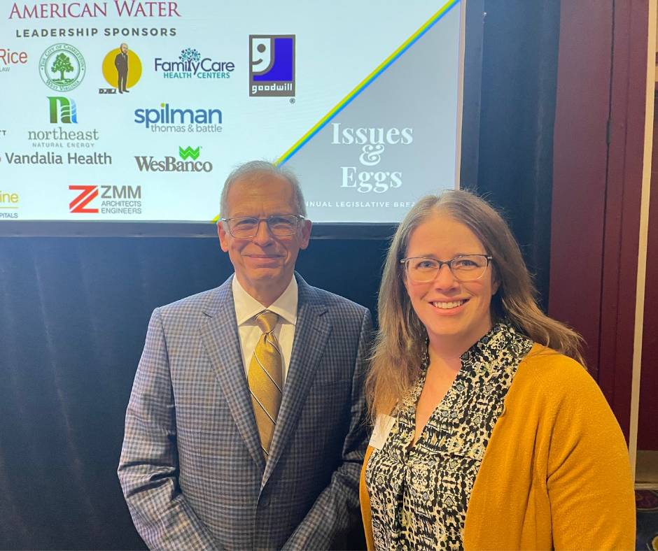 We're in Charleston this week! Stubblefield Institute Executive Director Ashley Horst joins one of our Board members,  West Virginia's Radio Dean Hoppy Kercheval for "Issues &amp; Eggs," an annual legislative breakfast
