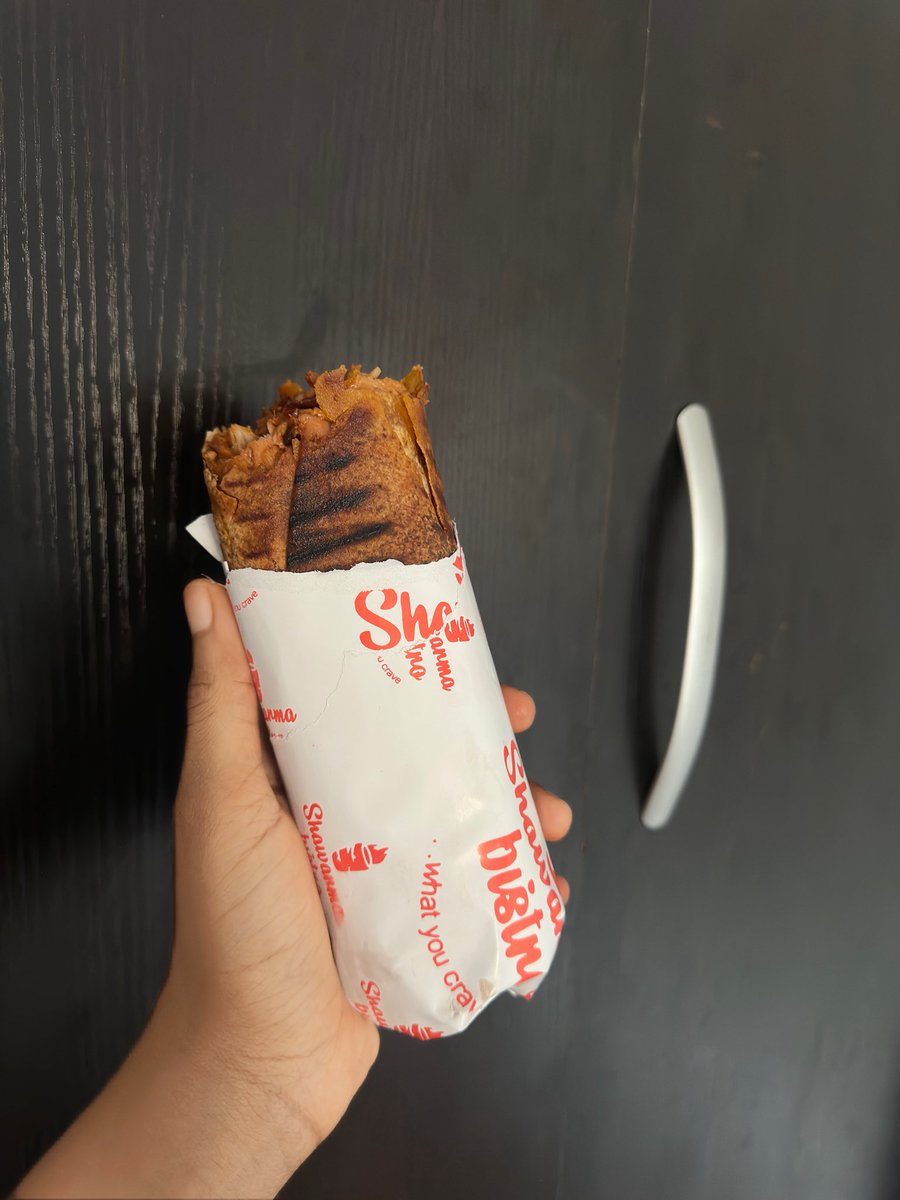 iamscrummy_'s tweet image. I want to thank my family who believed in the vision and my X followers who supported me through this journey. Today, I finally bought shawarma with my own money. Congratulations to me 🎉