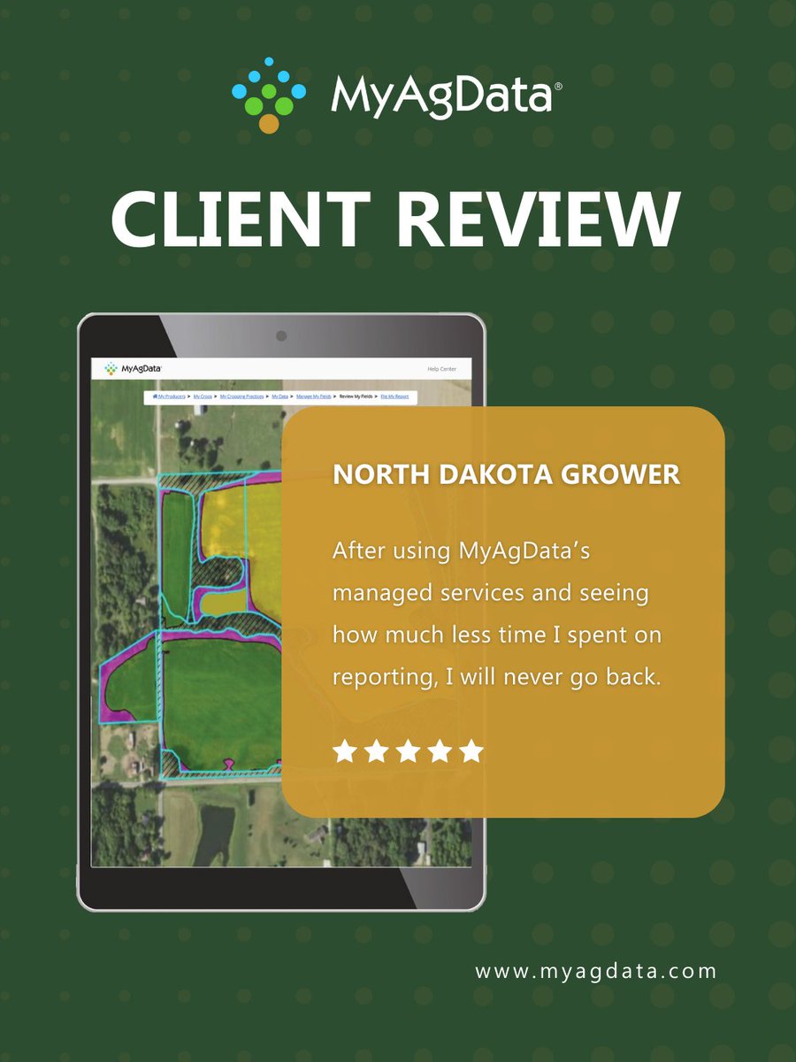 MyAgData's tweet photo. MyAgData gives farmers time back. We make acreage reporting simple, efficient, and stress-free.
#AgTech #FarmManagement #AcreageReporting #FarmEfficiency #AgData #SmartFarming https://t.co/8wZWPv2eZL