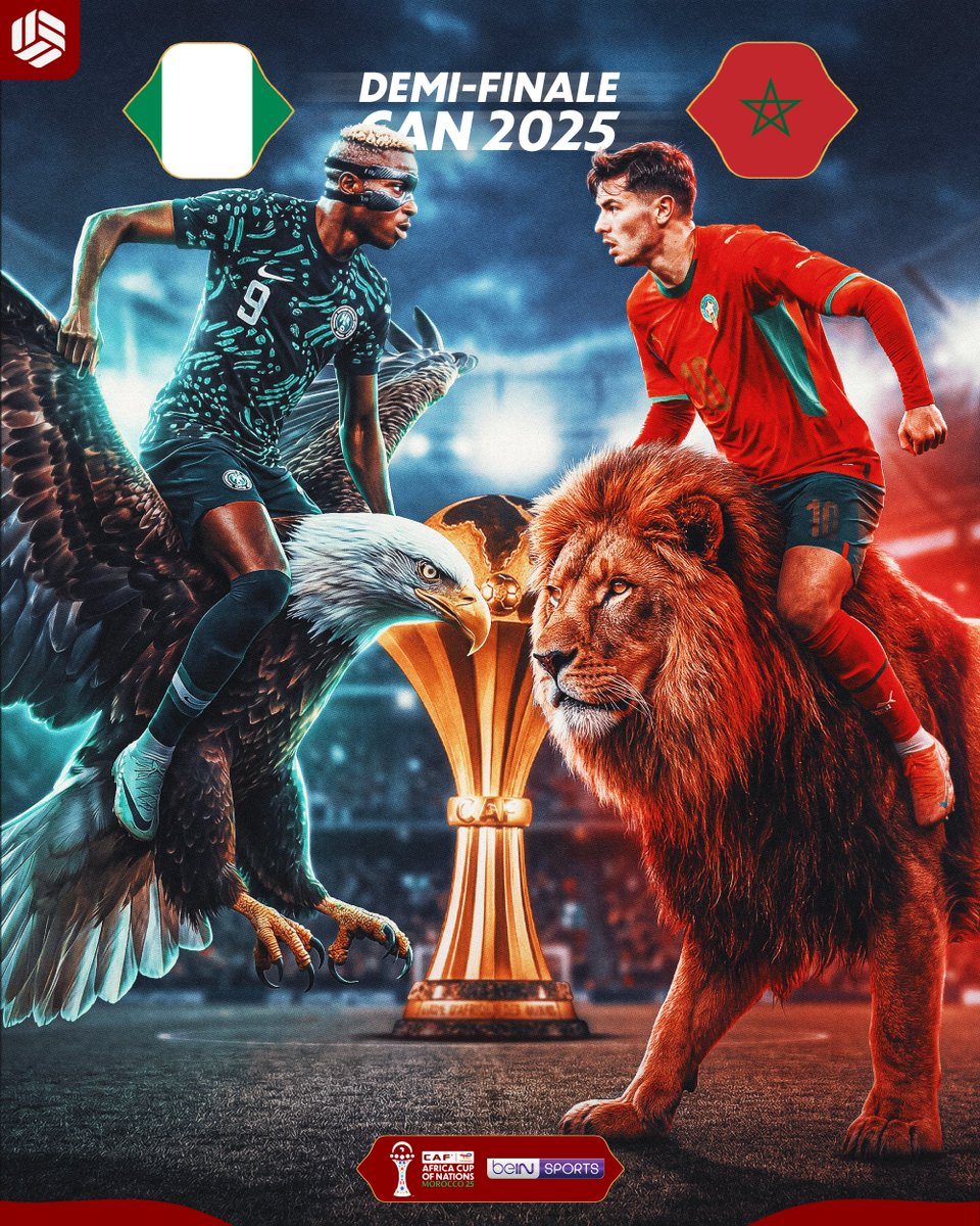 lnstantFoot's tweet image. 🚨 𝗟𝗘𝗦 𝗦𝗨𝗣𝗘𝗥 𝗘𝗔𝗚𝗟𝗘𝗦 𝗖𝗢𝗡𝗧𝗥𝗘 𝗟𝗘𝗦 𝗟𝗜𝗢𝗡𝗦 𝗗𝗘 𝗟'𝗔𝗧𝗟𝗔𝗦 𝗣𝗢𝗨𝗥 𝗨𝗡𝗘 𝗣𝗟𝗔𝗖𝗘 𝗘𝗡 𝗙𝗜𝗡𝗔𝗟𝗘 𝗗𝗘 𝗟𝗔 𝗖𝗔𝗡 𝟮𝟬𝟮𝟱 ! 🇳🇬⚔️🇲🇦

Le Nigeria est sur un sans faute dans cette CAN : 5 matchs, 5 victoires ! 🔥

À domicile, le Maroc pourra compter…