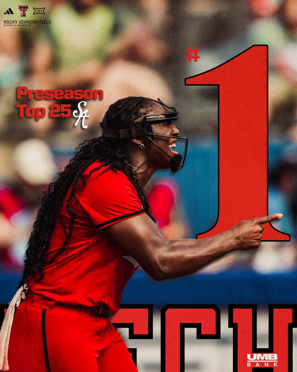 First No. 1️⃣ ranking in program history!