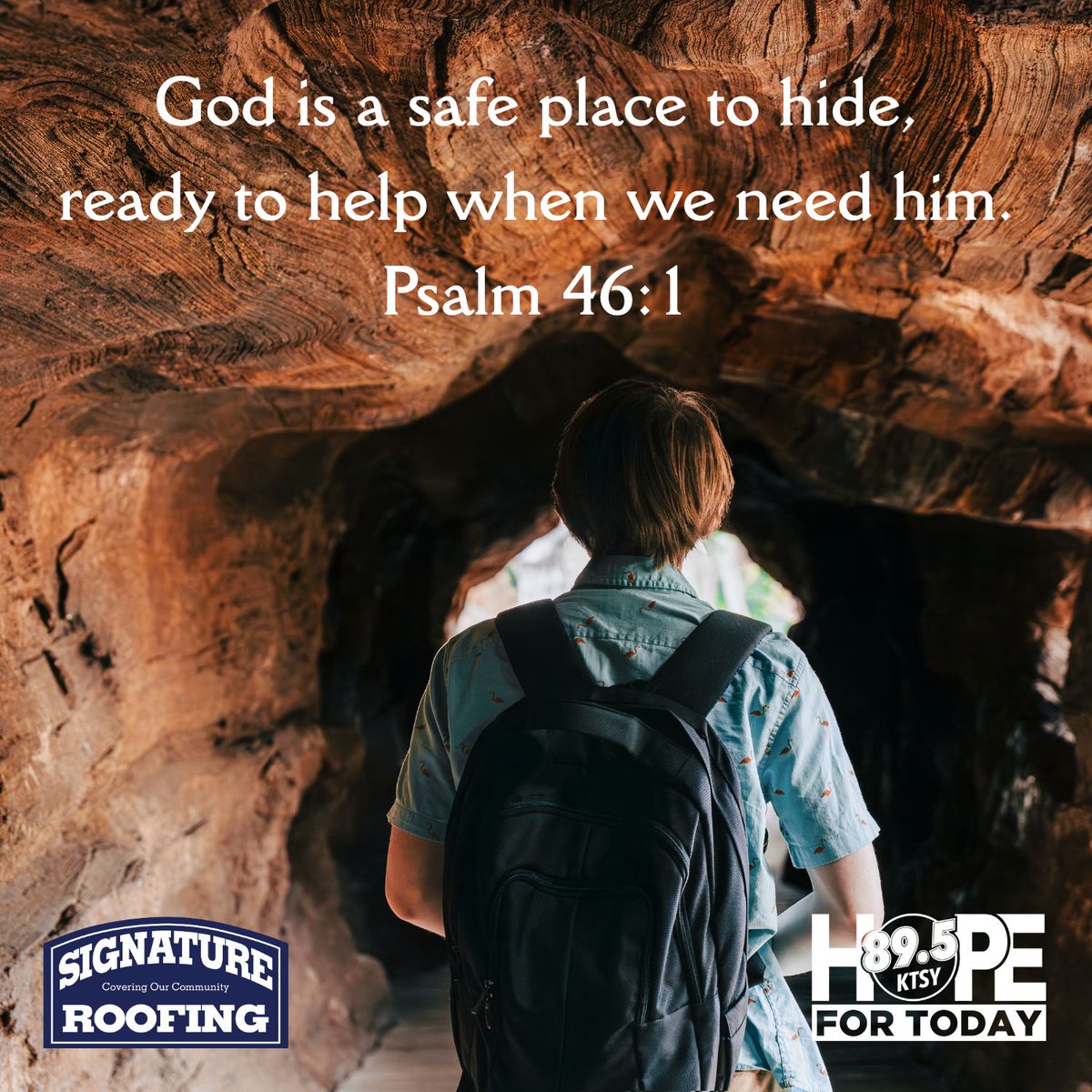895KTSY's tweet photo. We are safe with God. He is our helper.

#hopefortoday #choosehope #bible #scripture https://t.co/YZRi0QTLmb