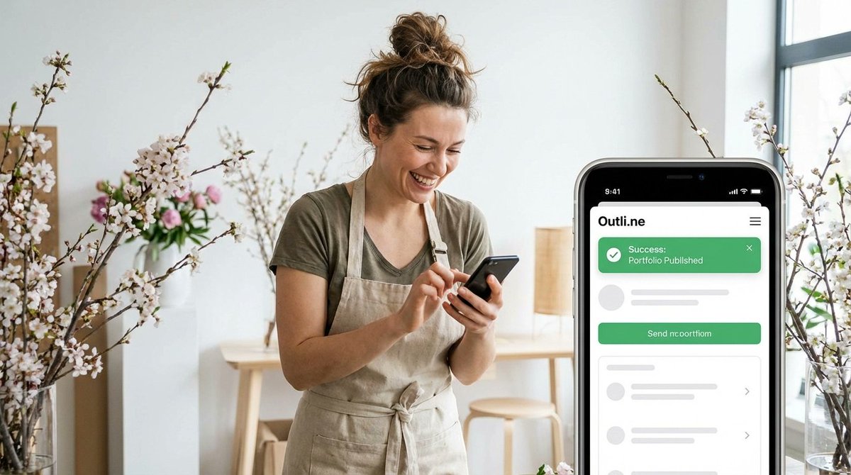 joinoutline's tweet photo. Stop sending clients to boring link lists! With https://t.co/lqeQH2e8tJ, build a swipeable portfolio that books you in just 15 minutes. Just $4/month: no free trials, no hassle. Ready to be seen &amp; booked? #OutliDotNe #visualcreators #portfolio https://t.co/YRdHN99iqb