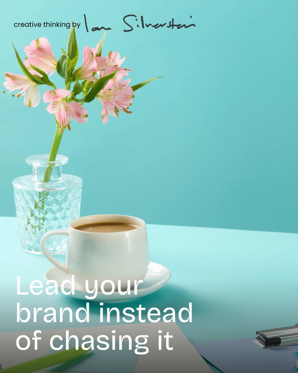 Every brand needs a creative mentor. Is yours just keeping up, or leading the way? #places #spaces #people #blessed #choices #LDN #London

Schedule a call to discuss your creative / branding project... iansilverstein.com